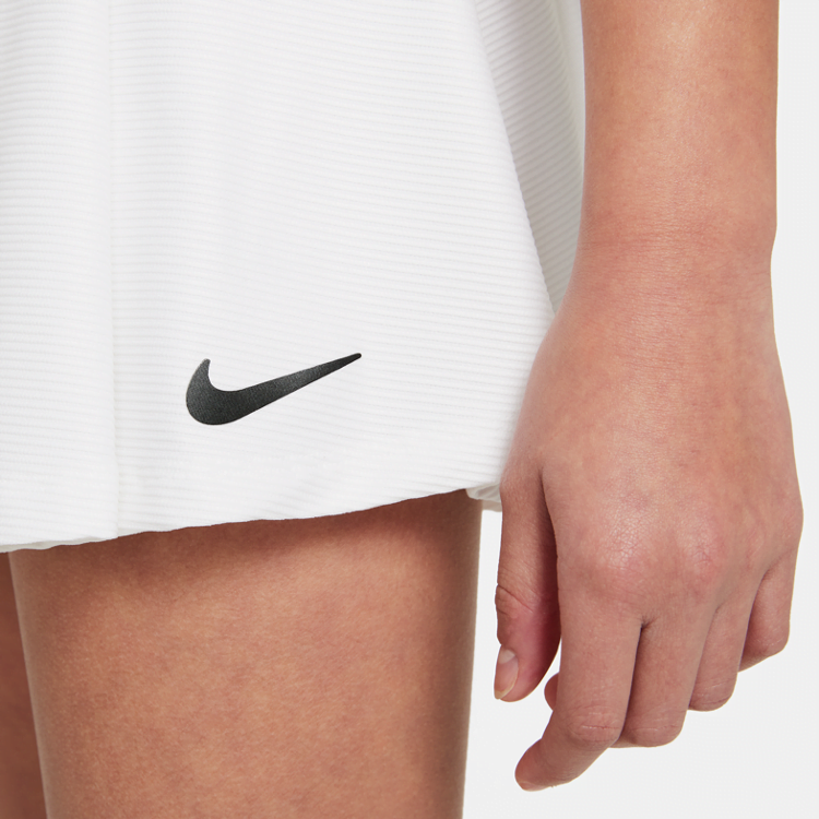 NIKECOURT VICTORY SKIRT GIRLS WHITE חצאית טניס ילדות נייקי