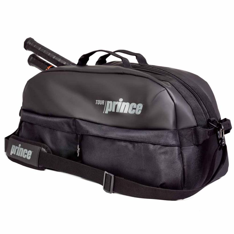 Prince Tour Carbon Black Duffle Bag (1)