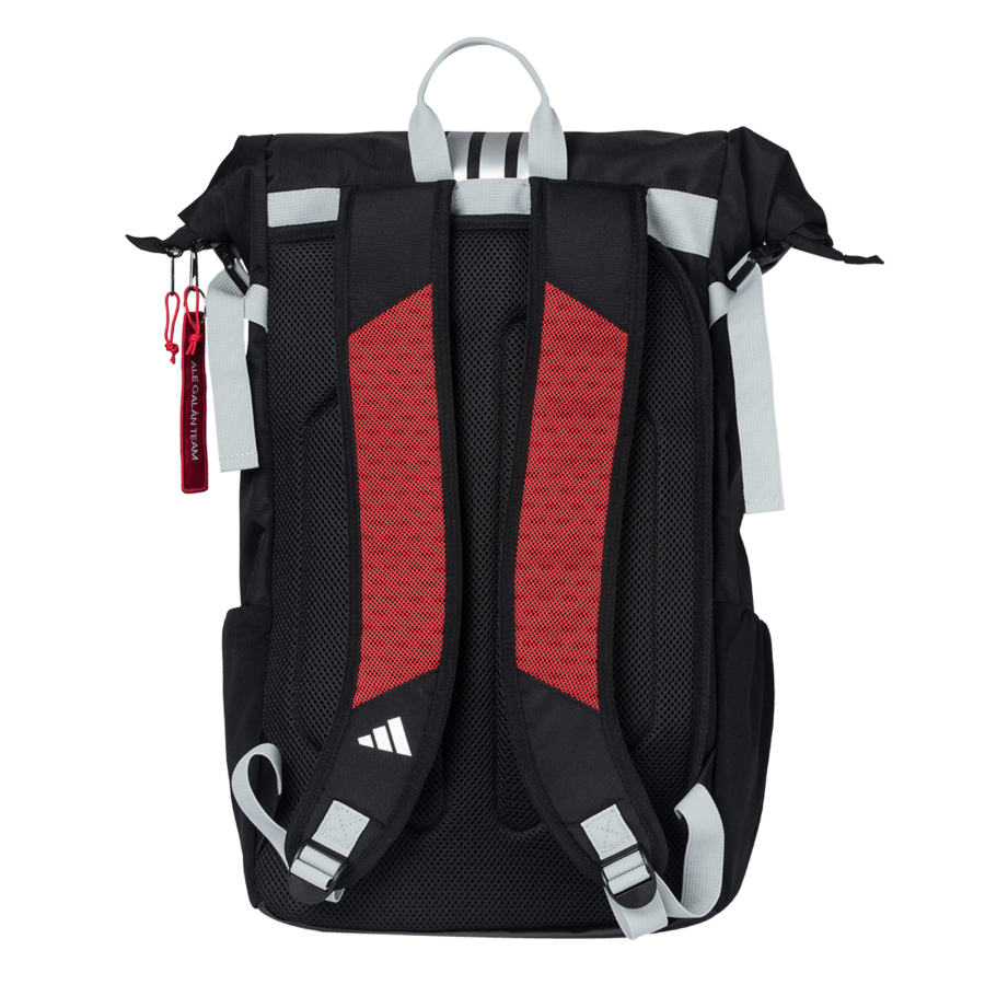 Backpack Adidas Multigame Black Red 34 Ale Galan (3)