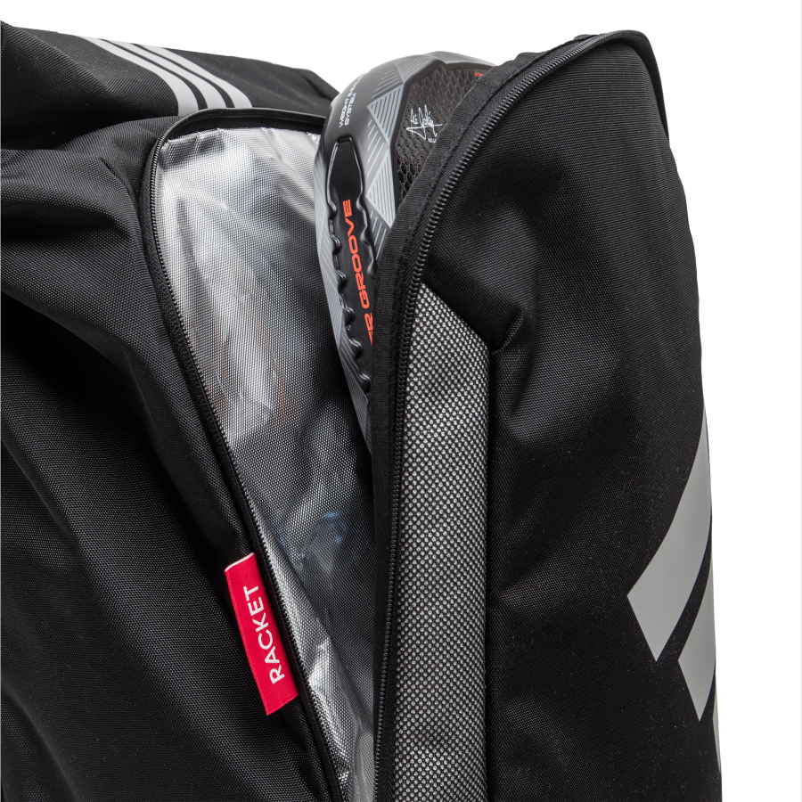 Backpack Adidas Multigame Black Red 34 Ale Galan (4)