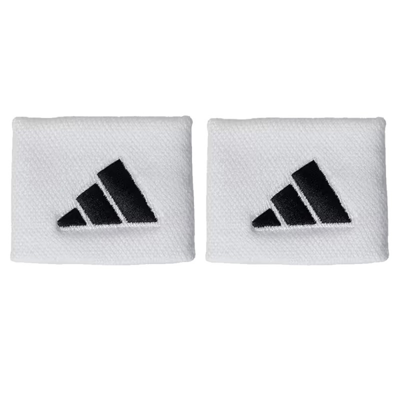 Wristbands Adidas S White With Black Logo