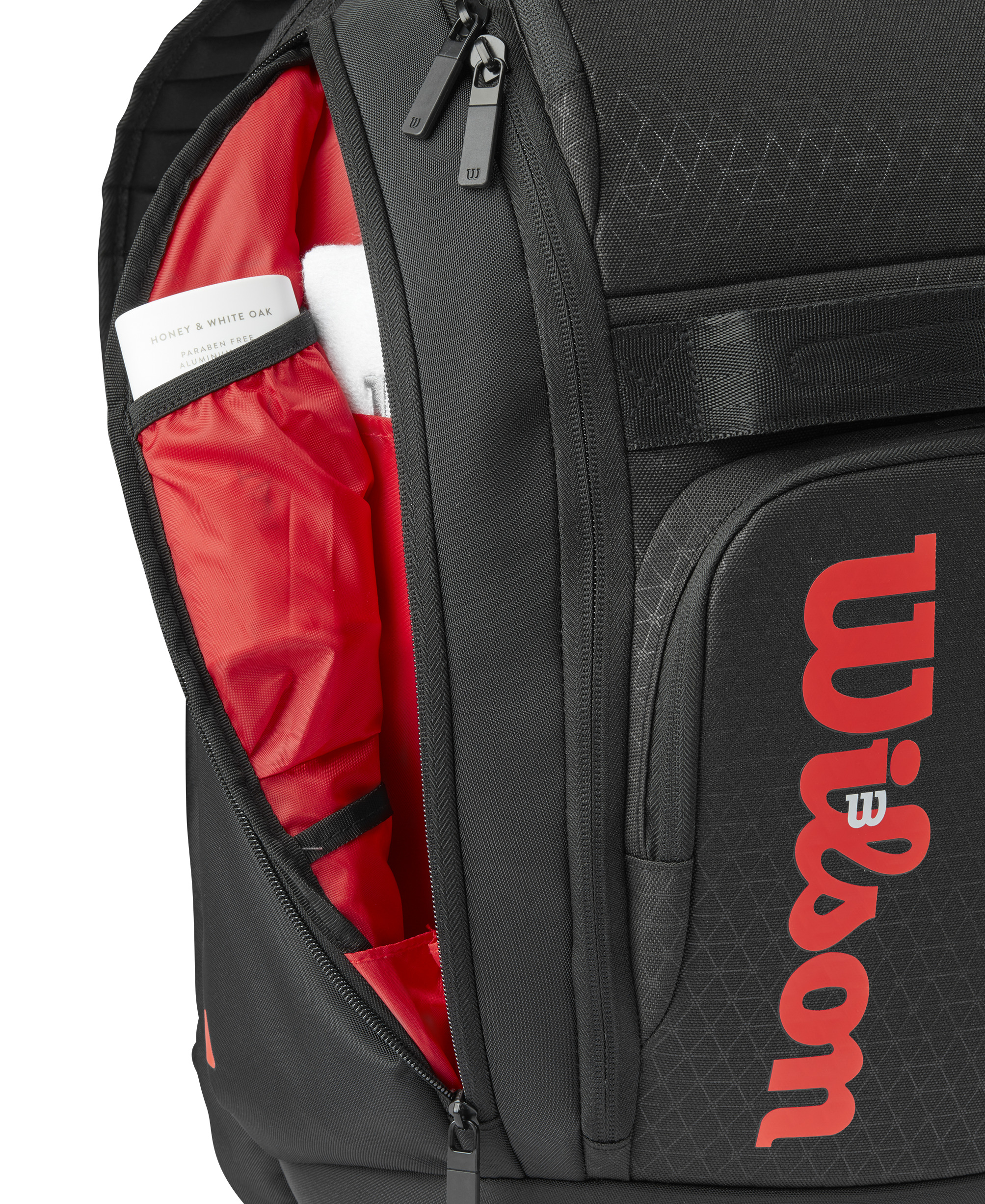 Wr8037901 5 Clash V3 Super Tour Backpack Black Red.png.high Res