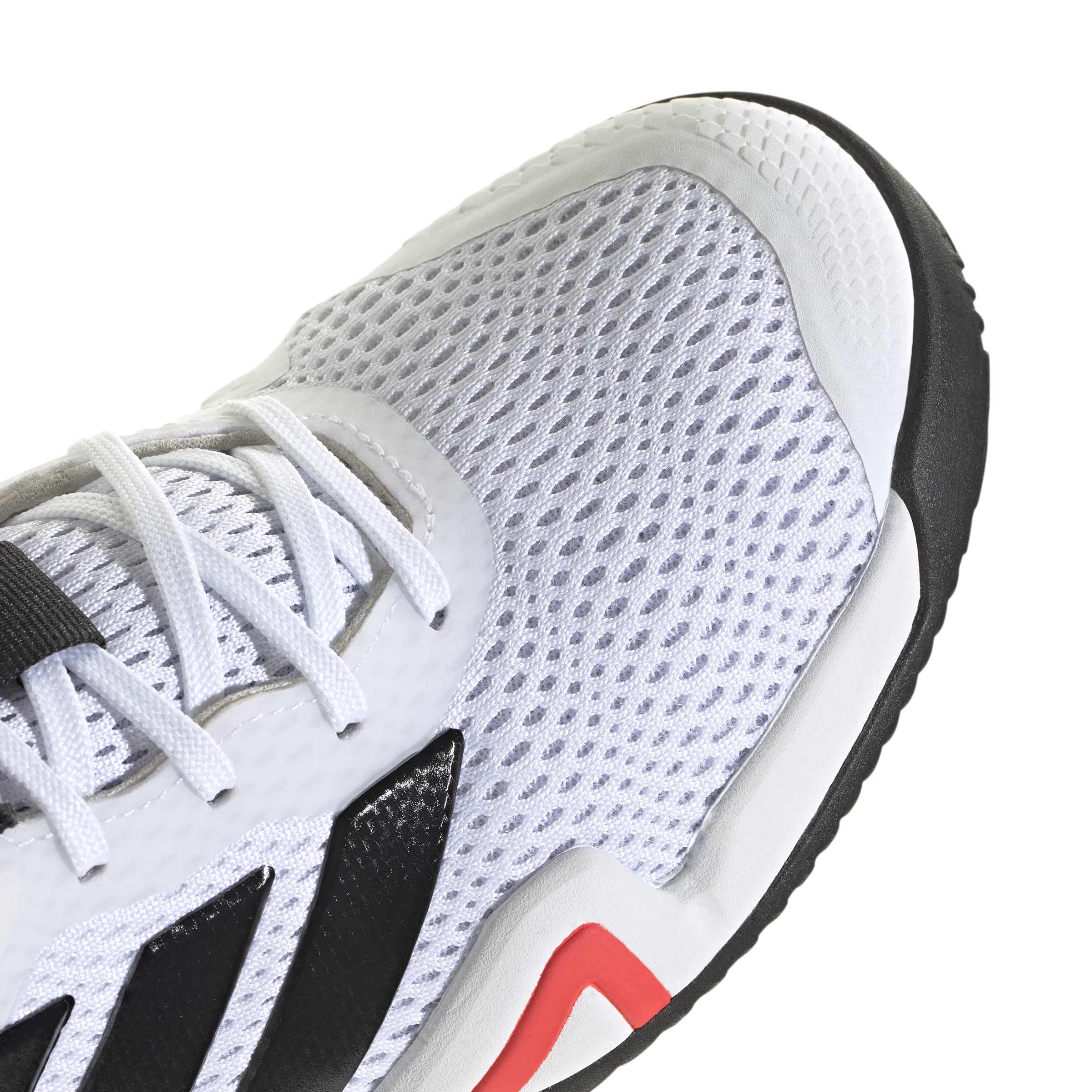 Jq9127 9 Footwear Photography Detail View 2 White