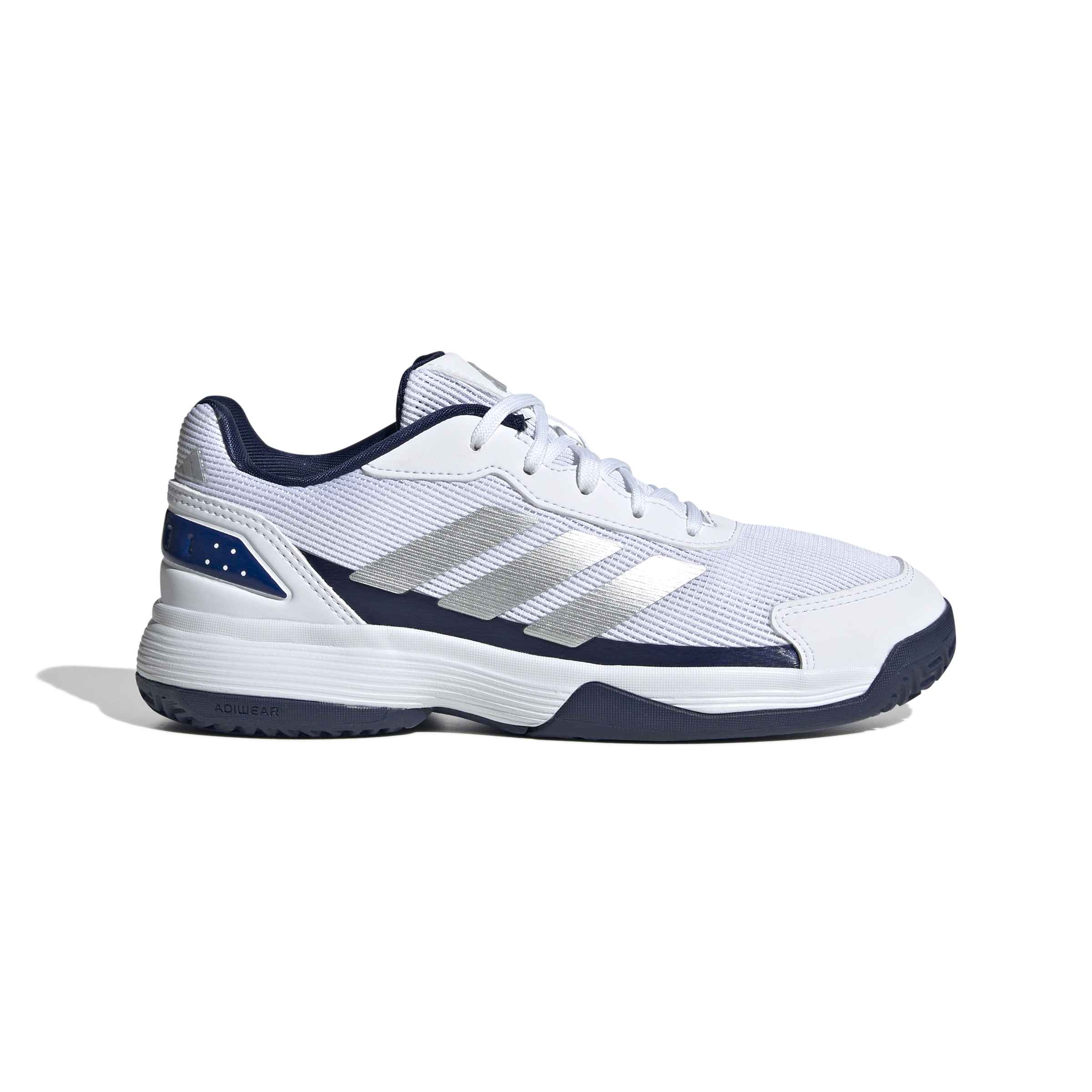 Jq9273 1 Footwear Photography Side Lateral Center View White