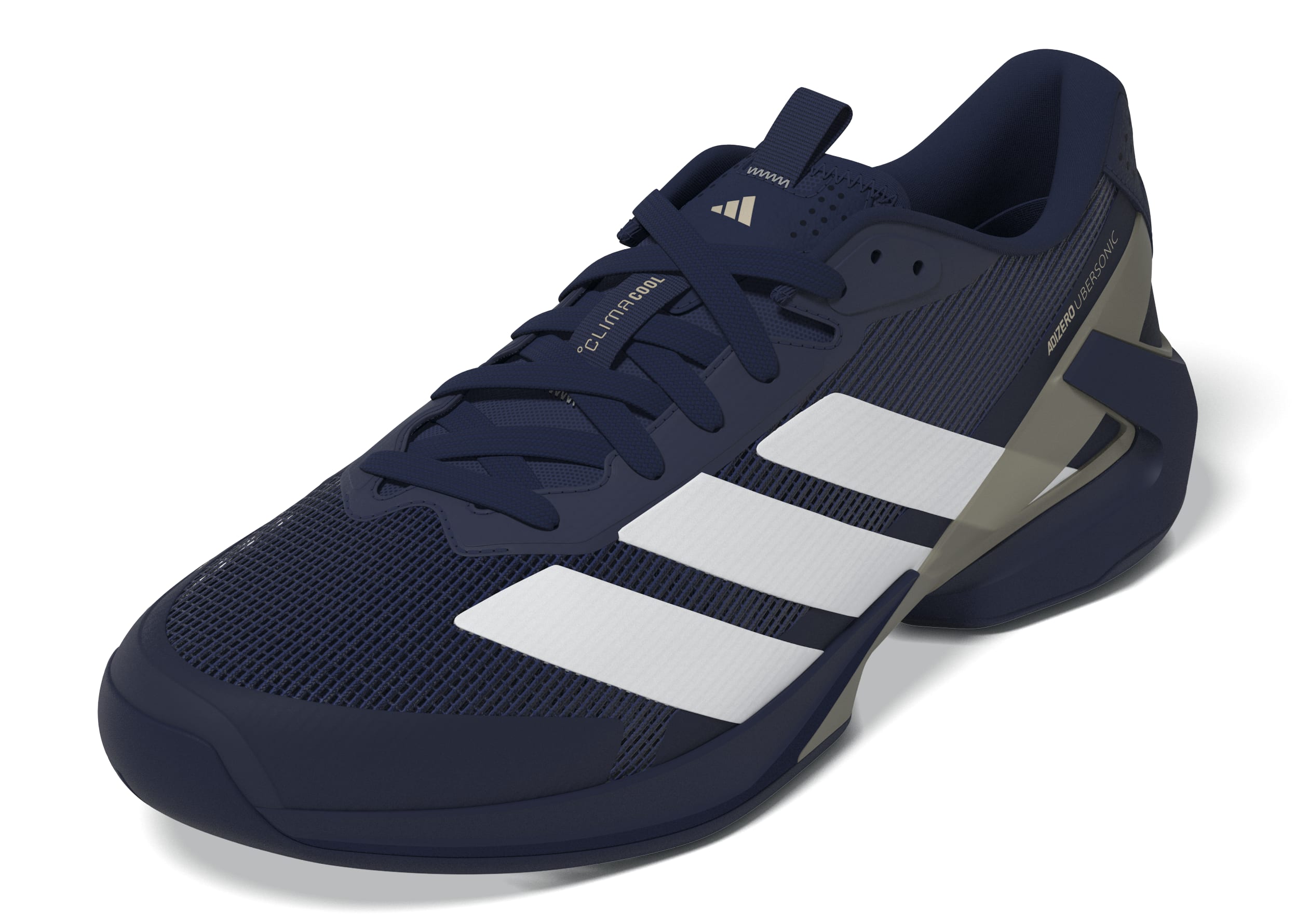 Ki8418 4 Footwear 3d Rendering Side Lateral Left View White