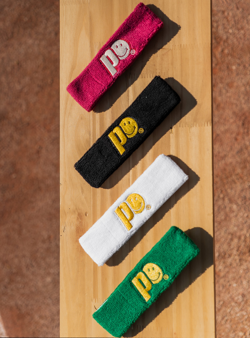 Prince X Smiley Headbands Yellow 1