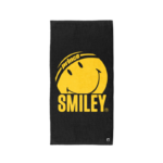 Prince X Smiley Towel Bk Yel