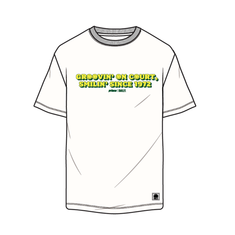 Prince X Smiley White Tee Groovin