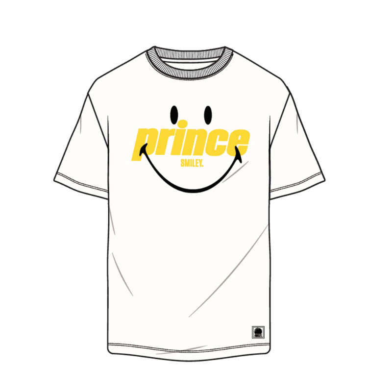 Prince X Smiley White Tee Smiley