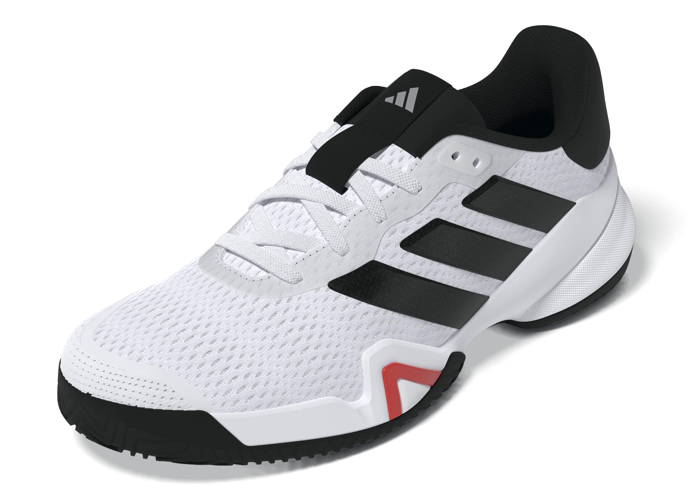 ‏‏jq9127 11 Footwear 3d Rendering Side Lateral Left View White עותק