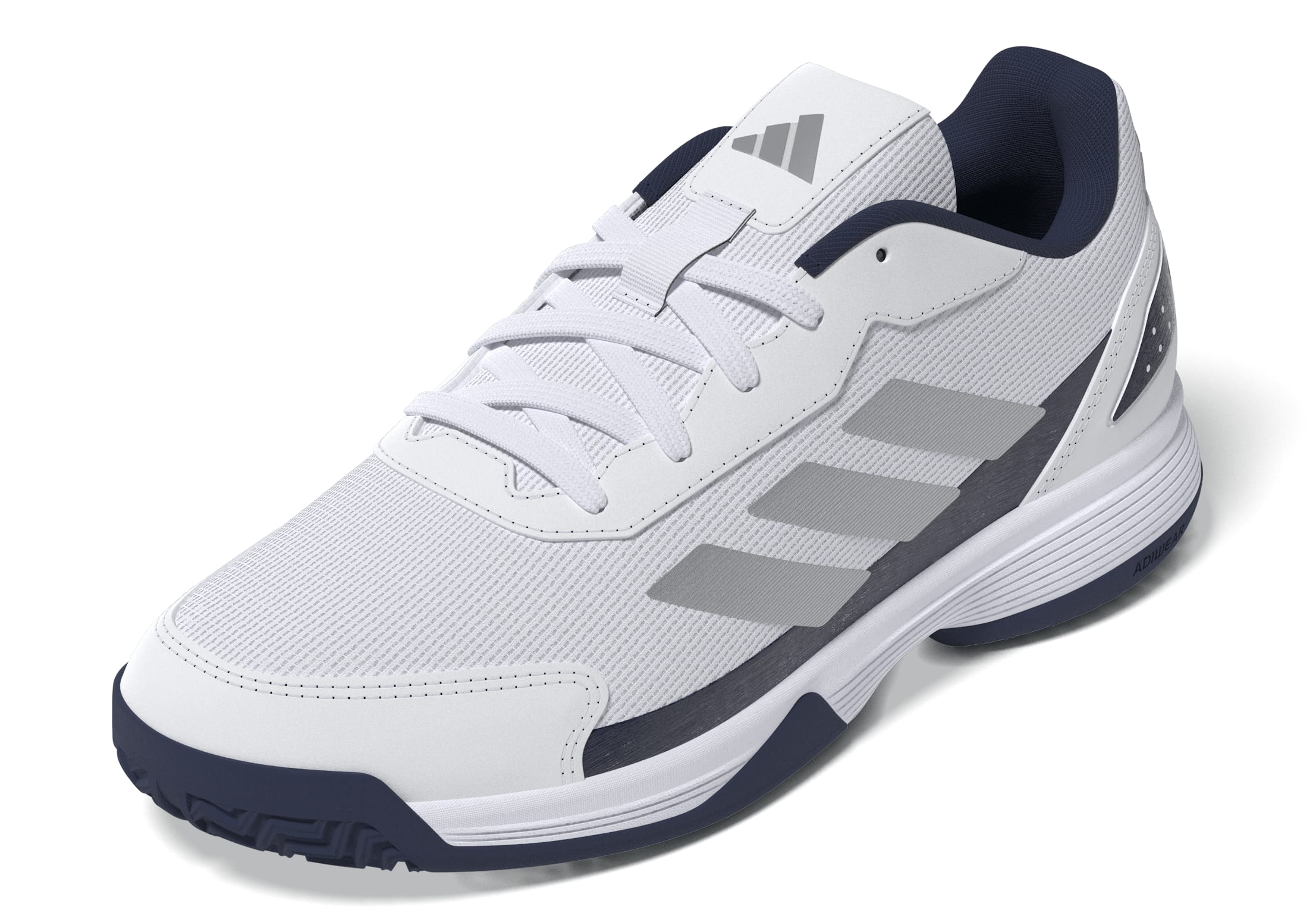 ‏‏jq9273 4 Footwear 3d Rendering Side Lateral Left View White עותק