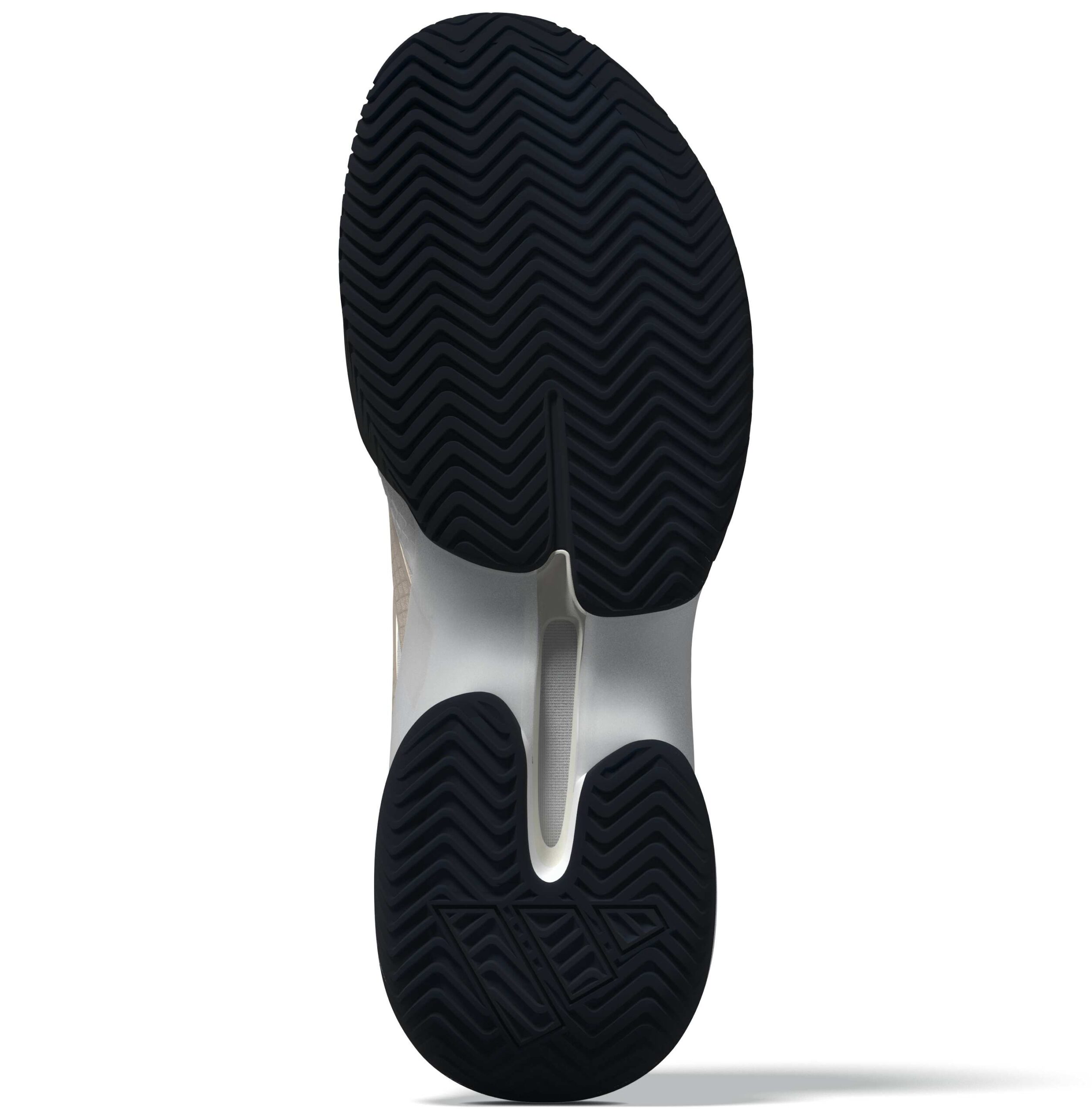 ‏‏jr1743 2 Footwear 3d Rendering Bottom View White עותק
