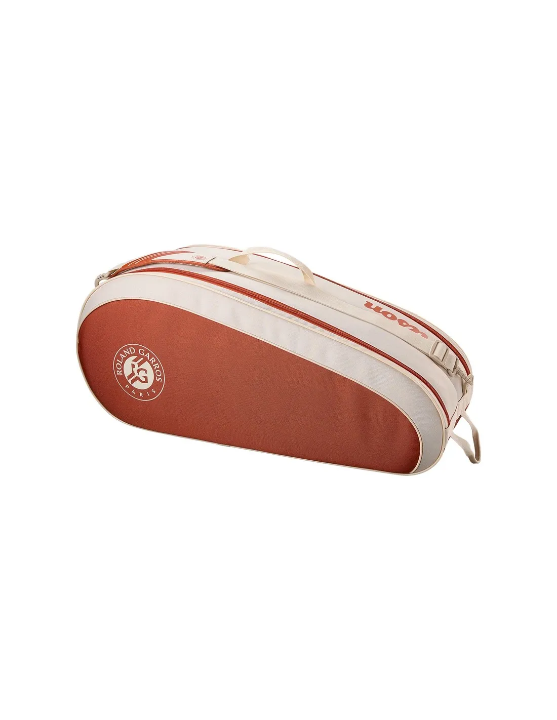 Racket Bag Wilson Team 6r Roland Garros 2025 Cream Clay (2)