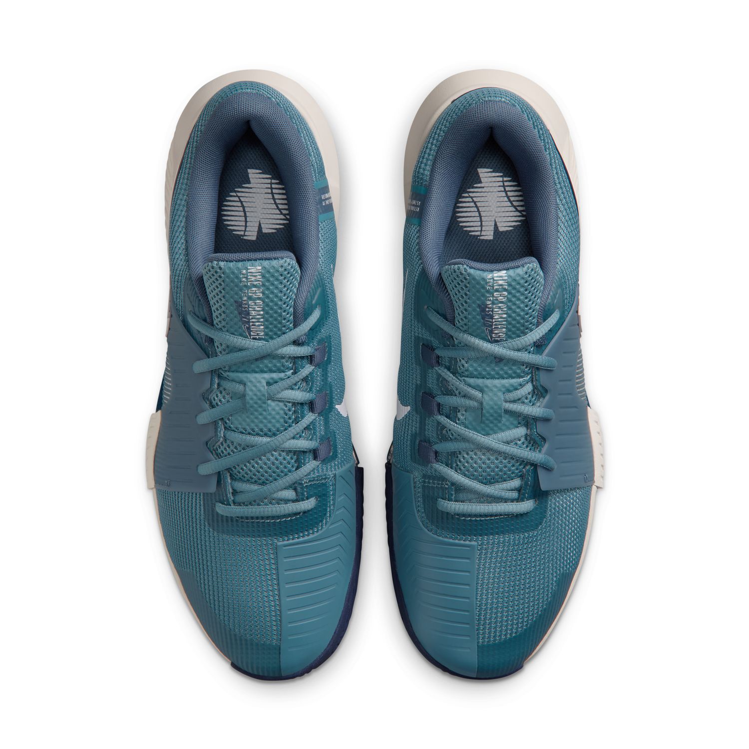 NIKECOURT GP CHALLENGE 1.5 SMOKY BLUE MEN'S HARD COURT TENNIS SHOES נעלי טניס גברים נייקי — תמונה 10