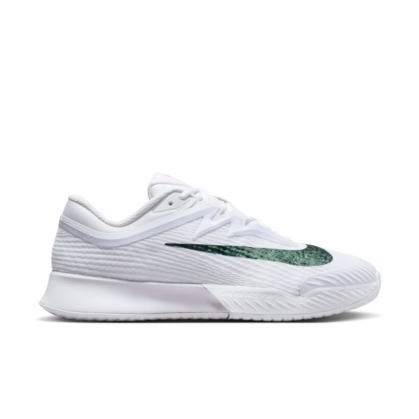 NIKECOURT VAPOR PRO 3 PREMEUM WHITE GREEN MEN'S HARD COURT TENNIS SHOES נעלי טניס גברים נייקי