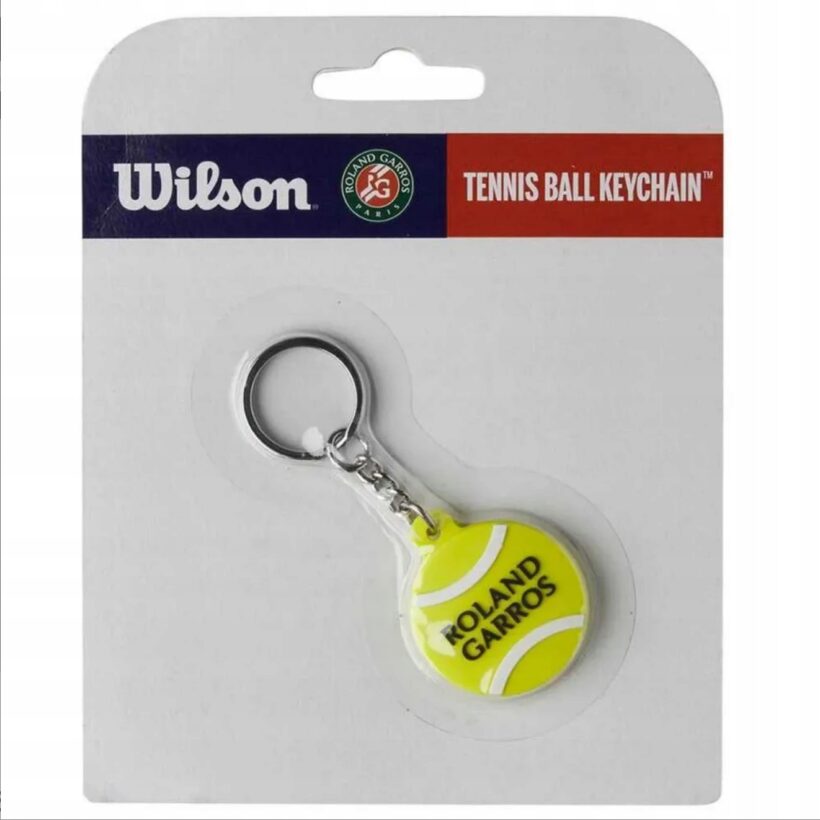 Brelok Do Kluczy Wilson Roland Garros Tennis Ball Keychain Yellow
