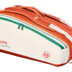 Tennistas Wilson Roland Garros 2026 9pk Racket Bag Cream