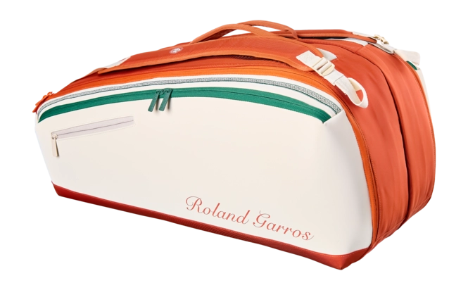 Tennistas Wilson Roland Garros 2026 9pk Racket Bag Cream 1