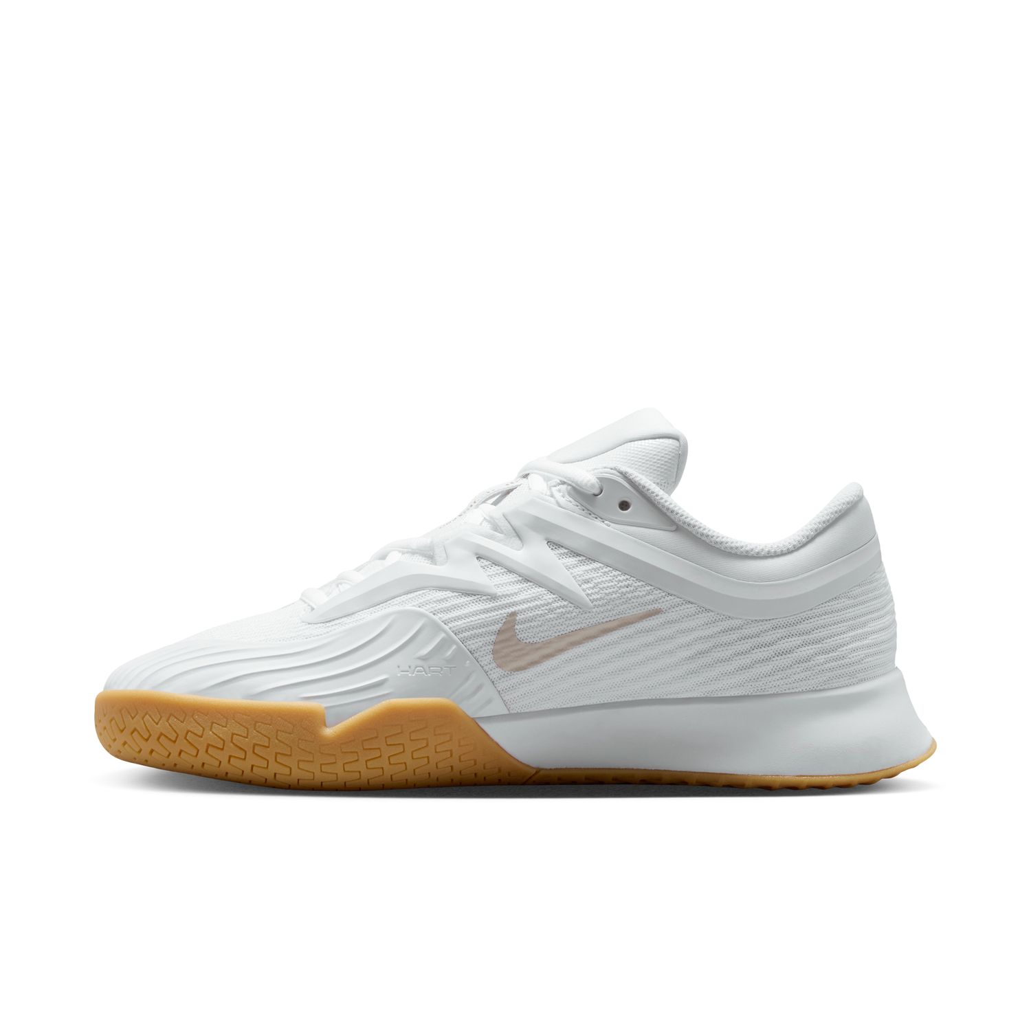 נעלי טניס נשים נייקי NIKECOURT VAPOR PRO 3 לבן — פרופיל שמאלי