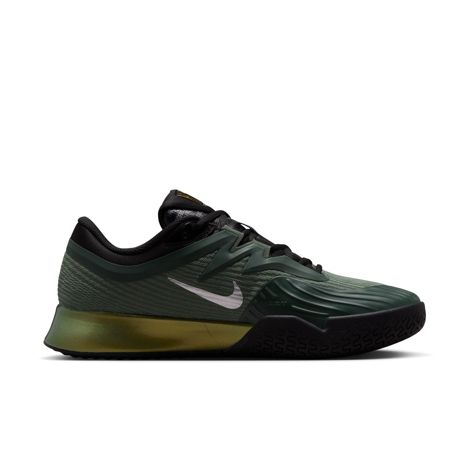 נעלי טניס גברים נייקי NIKECOURT VAPOR PRO 3 PREMIUM ירוק קאמו — מבט צד נגדי