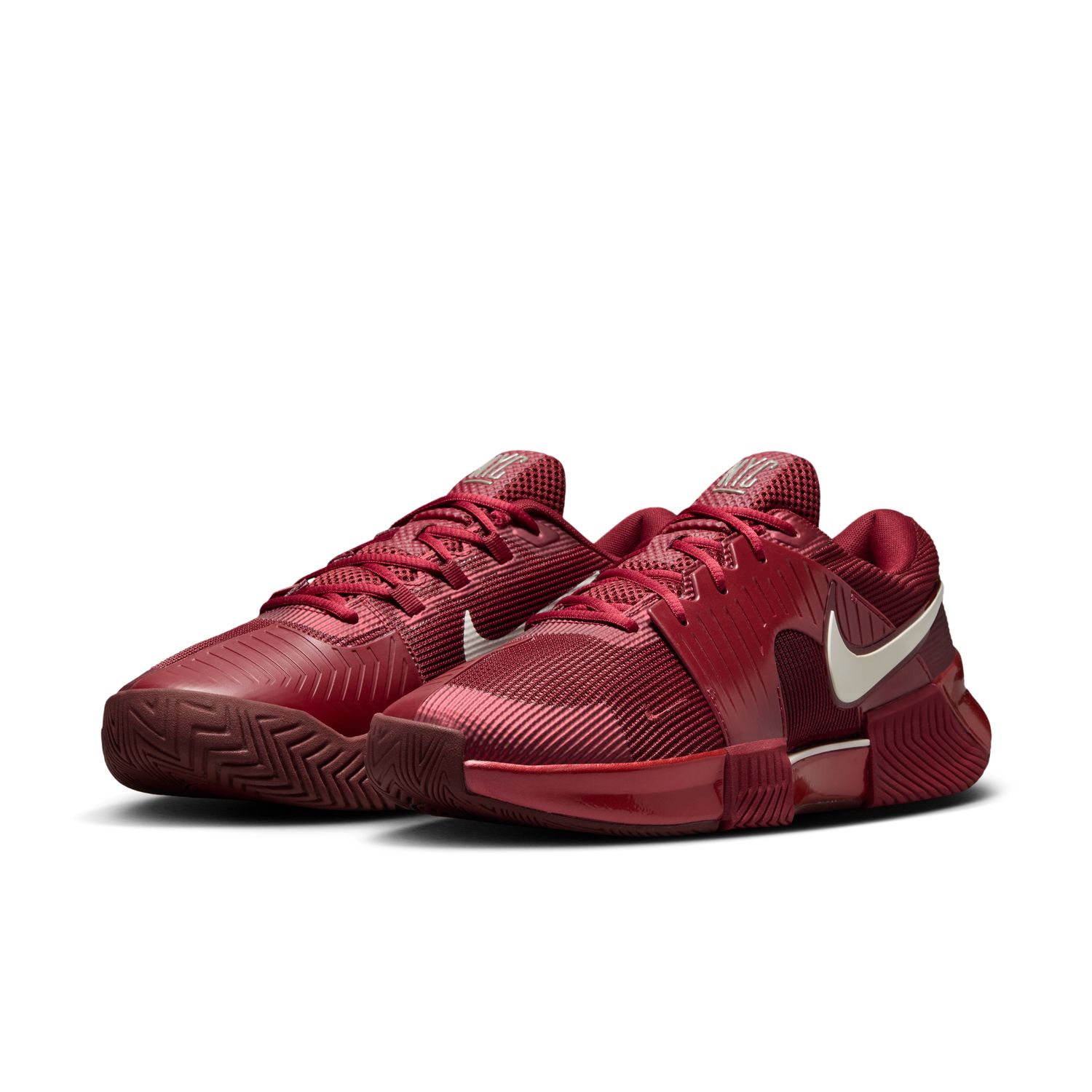 נעלי טניס גברים נייקי NIKECOURT ZOOM GP CHALLENGE 1.5 PREMIUM אדום — מבט חזית