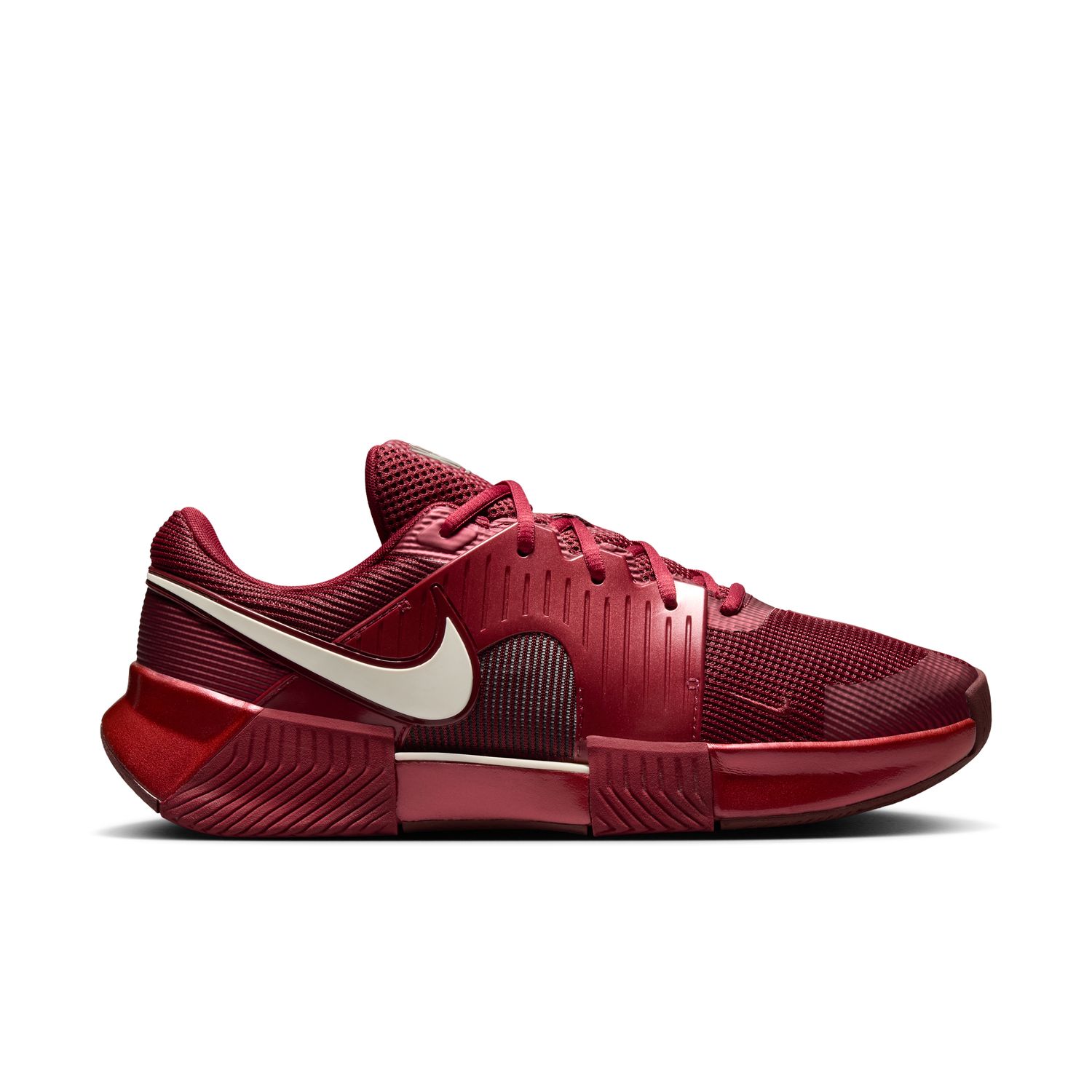נעלי טניס גברים נייקי NIKECOURT ZOOM GP CHALLENGE 1.5 PREMIUM אדום — מבט צד נגדי