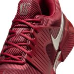 נעלי טניס גברים נייקי NIKECOURT ZOOM GP CHALLENGE 1.5 PREMIUM אדום — תקריב פרטים