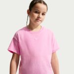 NIKE SPORTSWEAR ESSENTIAL BIG KIDS' (GIRLS') T-SHIRT חולצת ילדים נייקי