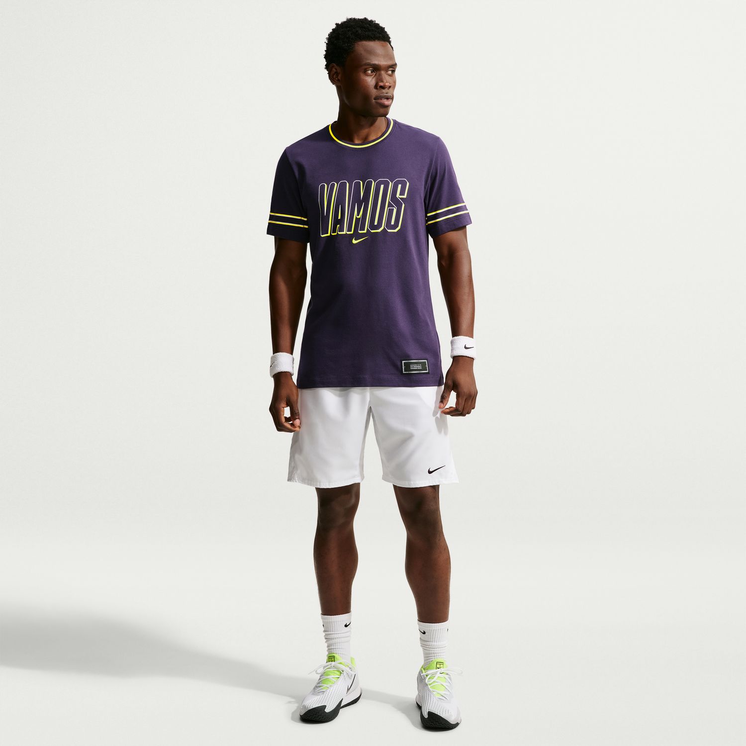 CARLOS ALCARAZ MEN'S NIKECOURT DRI-FIT TENNIS T-SHIRT חולצת טניס גברים נייקי