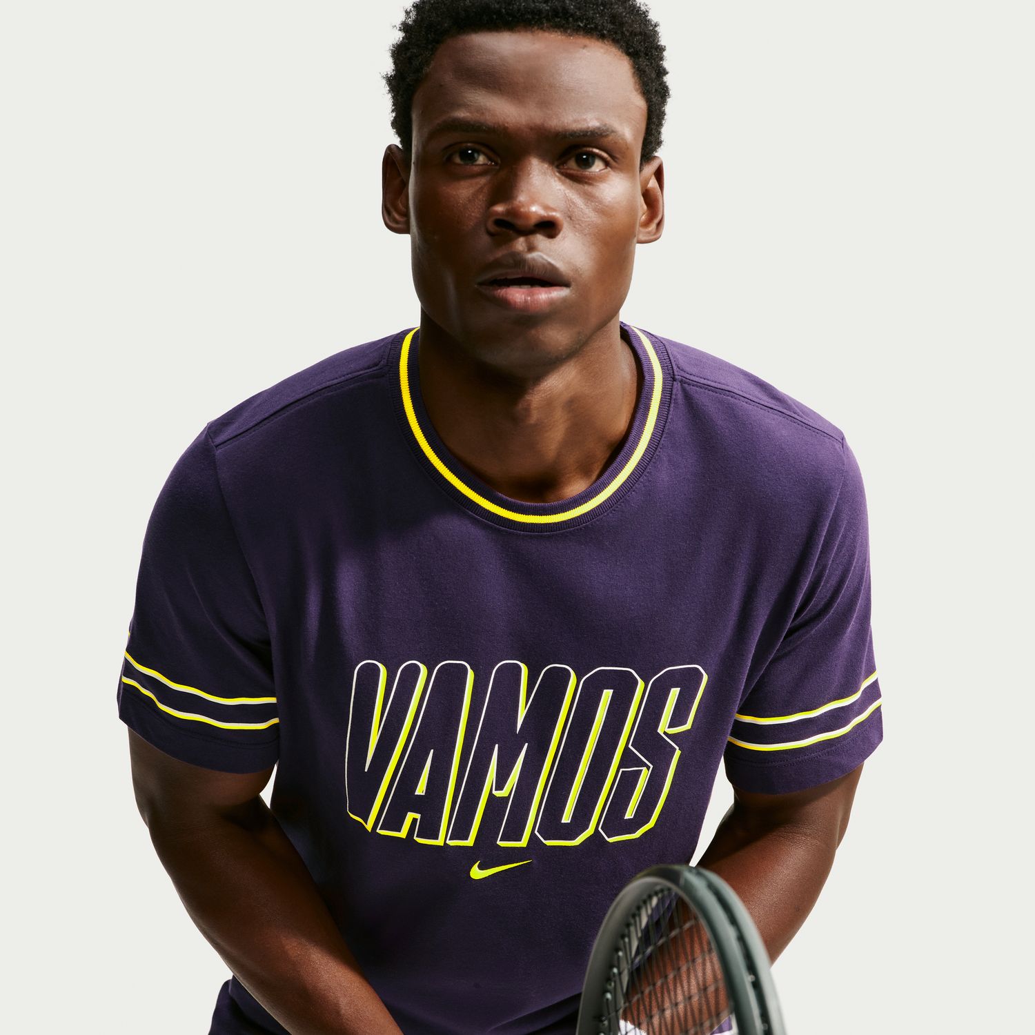 CARLOS ALCARAZ MEN'S NIKECOURT DRI-FIT TENNIS T-SHIRT חולצת טניס גברים נייקי