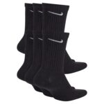 NIKE EVERYDAY CUSHIONED TRAINING CREW SOCKS (6 PAIRS) גרבי טניס נייקי