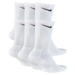 NIKE EVERYDAY CUSHIONED TRAINING CREW SOCKS (6 PAIRS) גרבי טניס נייקי
