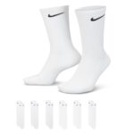 NIKE EVERYDAY CUSHIONED TRAINING CREW SOCKS (6 PAIRS) גרבי טניס נייקי