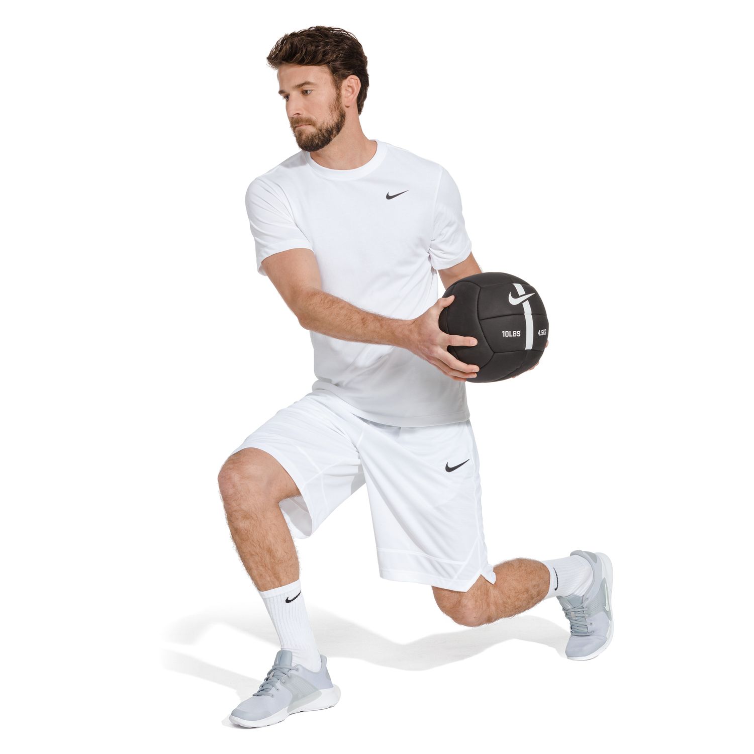 NIKE EVERYDAY CUSHIONED TRAINING CREW SOCKS (6 PAIRS) גרבי טניס נייקי