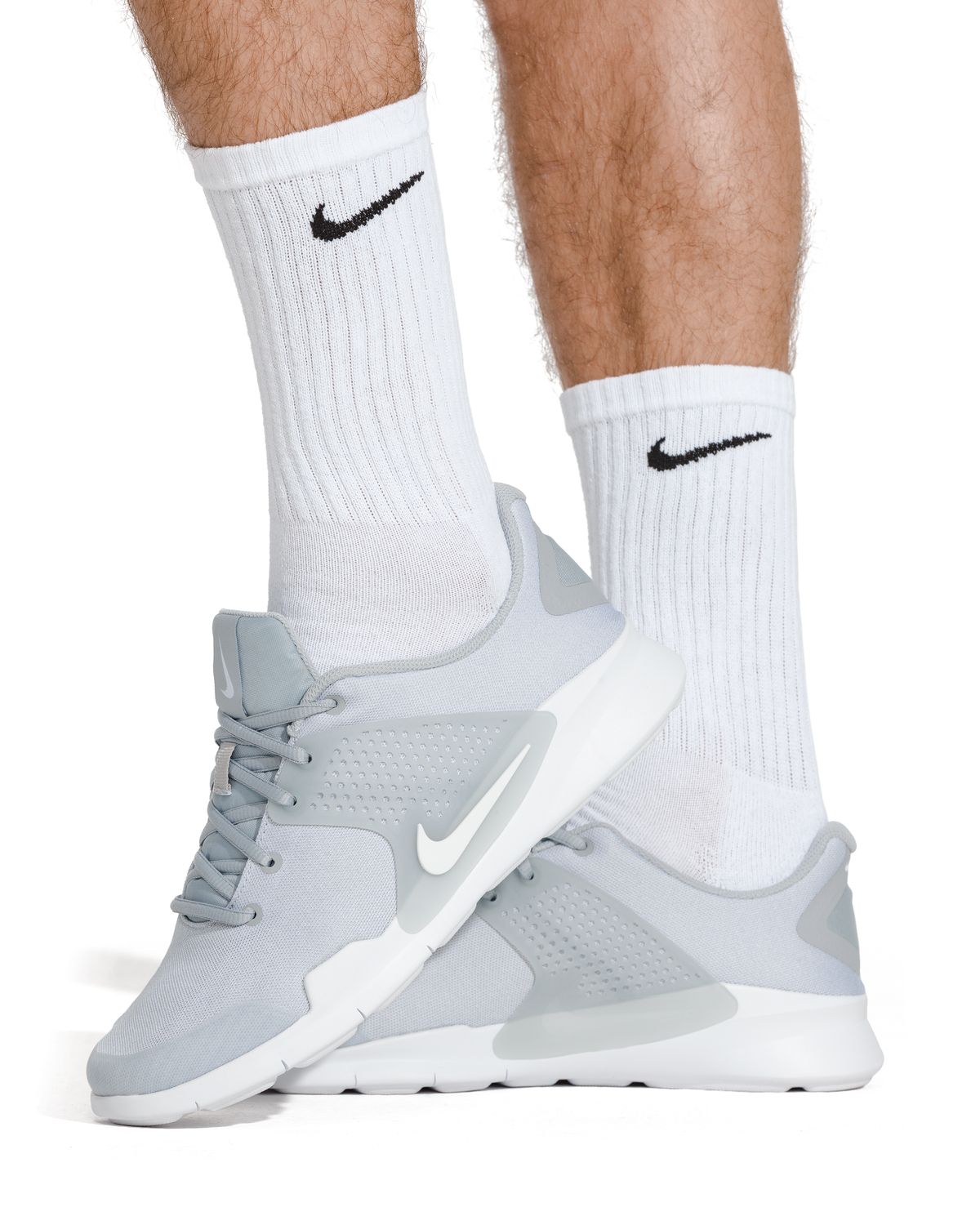 NIKE EVERYDAY CUSHIONED TRAINING CREW SOCKS (6 PAIRS) גרבי טניס נייקי