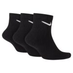 NIKE EVERYDAY CUSHIONED TRAINING ANKLE SOCKS (3 PAIRS) גרבי טניס נייקי