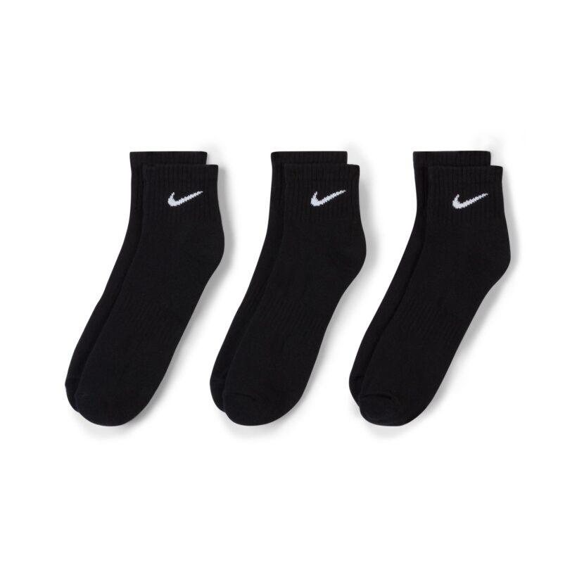 NIKE EVERYDAY CUSHIONED TRAINING ANKLE SOCKS (3 PAIRS) גרבי טניס נייקי