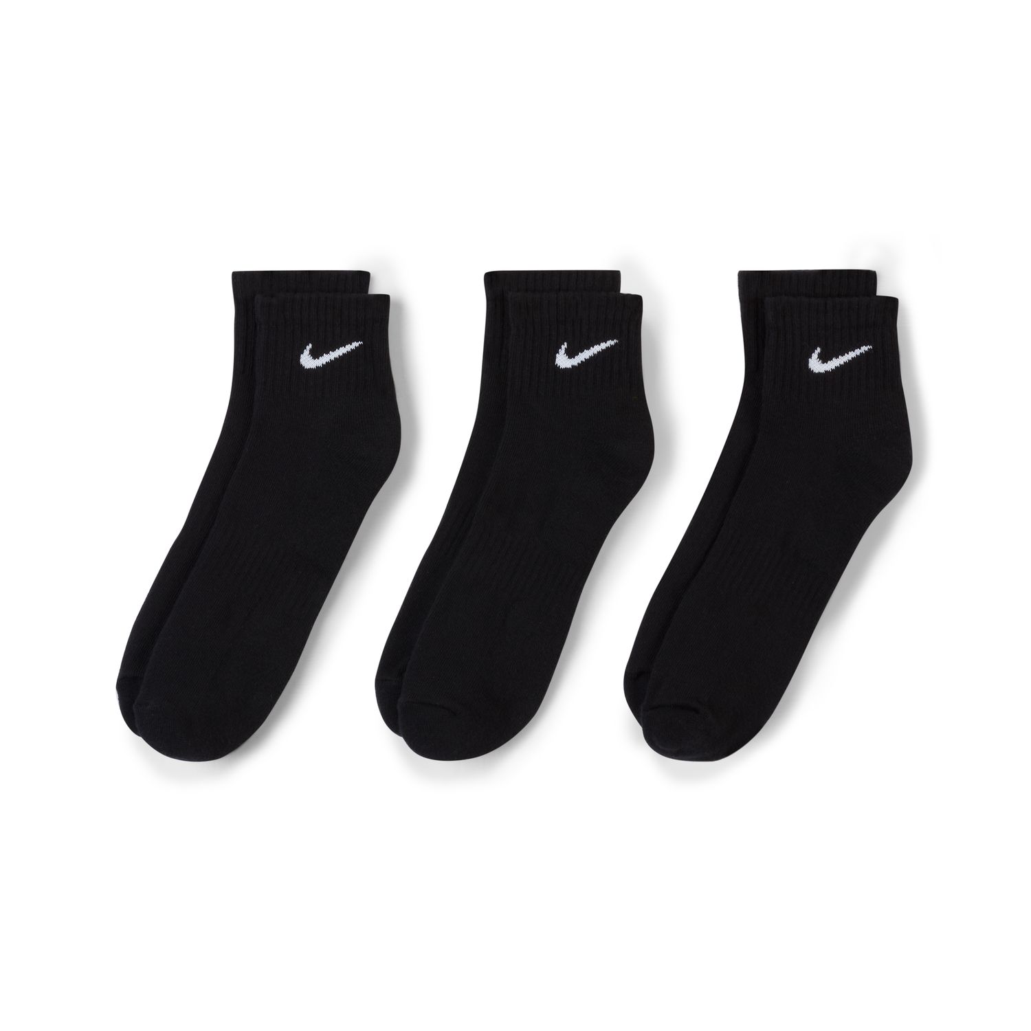 NIKE EVERYDAY CUSHIONED TRAINING ANKLE SOCKS (3 PAIRS) גרבי טניס נייקי