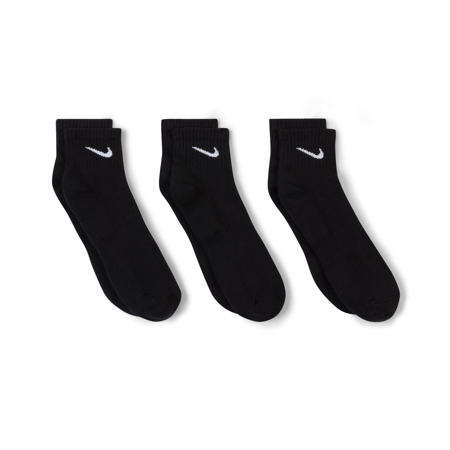 NIKE EVERYDAY CUSHIONED TRAINING ANKLE SOCKS (3 PAIRS) גרבי טניס נייקי