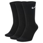 NIKE EVERYDAY LIGHTWEIGHT TRAINING CREW SOCKS (3 PAIRS) גרבי טניס נייקי