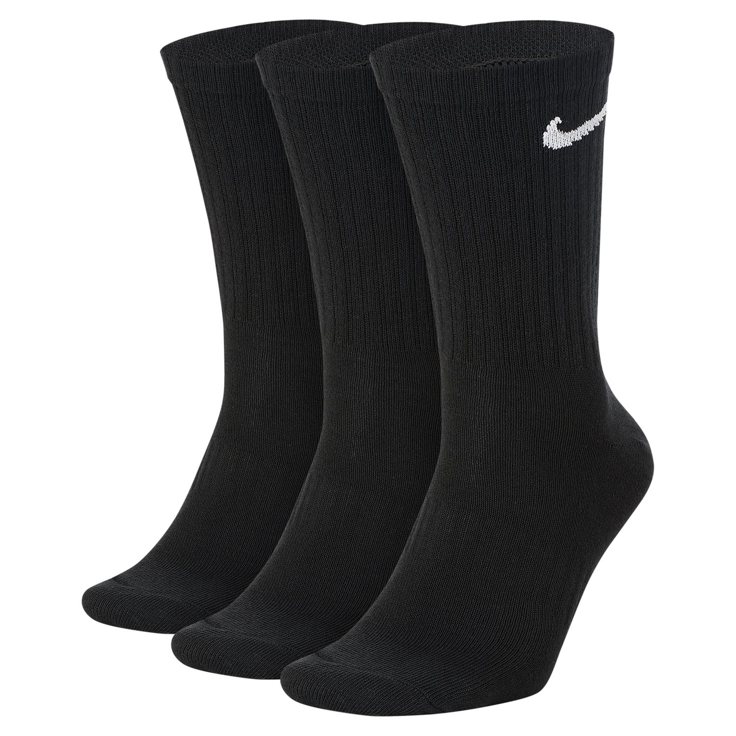 NIKE EVERYDAY LIGHTWEIGHT TRAINING CREW SOCKS (3 PAIRS) גרבי טניס נייקי