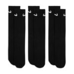 NIKE EVERYDAY LIGHTWEIGHT TRAINING CREW SOCKS (3 PAIRS) גרבי טניס נייקי